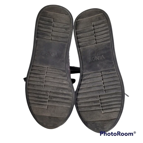 Vince Raynor Grey Python-print Leather Trainer Ceramic Lace Up Sneakers‎ - Picture 5 of 10